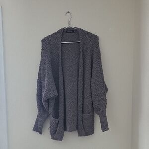 Merokeety Charcoal Women's Cardigan